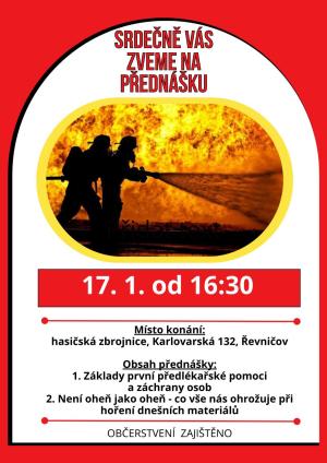 přednáška hasičárna