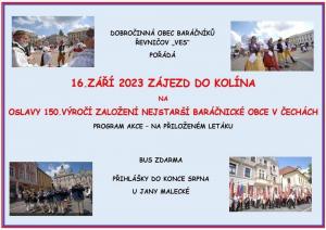 Zájezd oslavy baráčníků